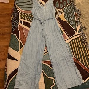SOLD Lou & Grey Light Blue Jumpsuit Jeans
